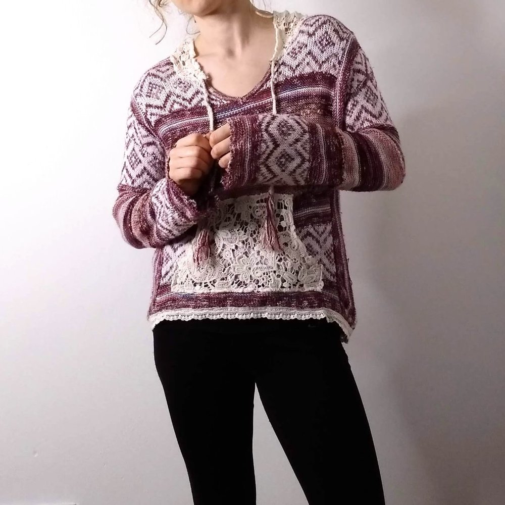 Boho Lacey Top | Bohemian Gypsy Rag Blouse